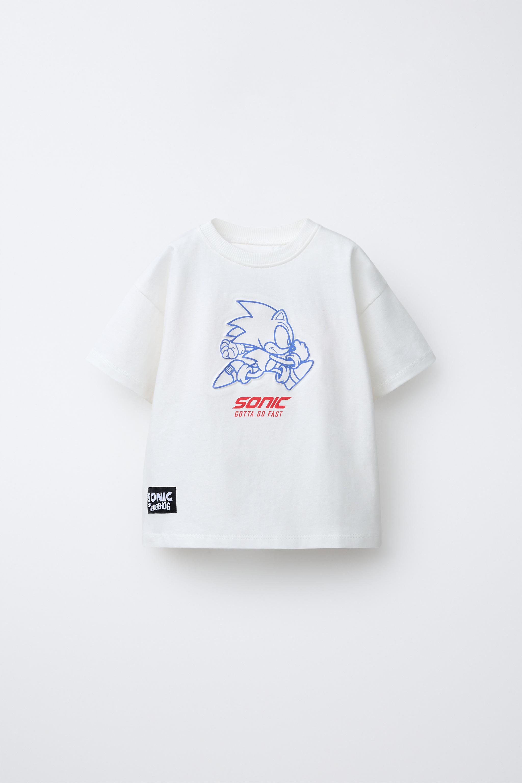 T-SHIRT SONIC AND SHADOW © SEGA